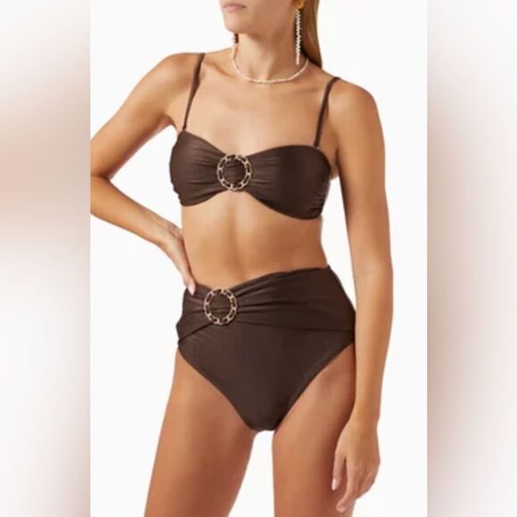 Zimmermann Buckle Detailed Bikini Set - Picture 2 of 12